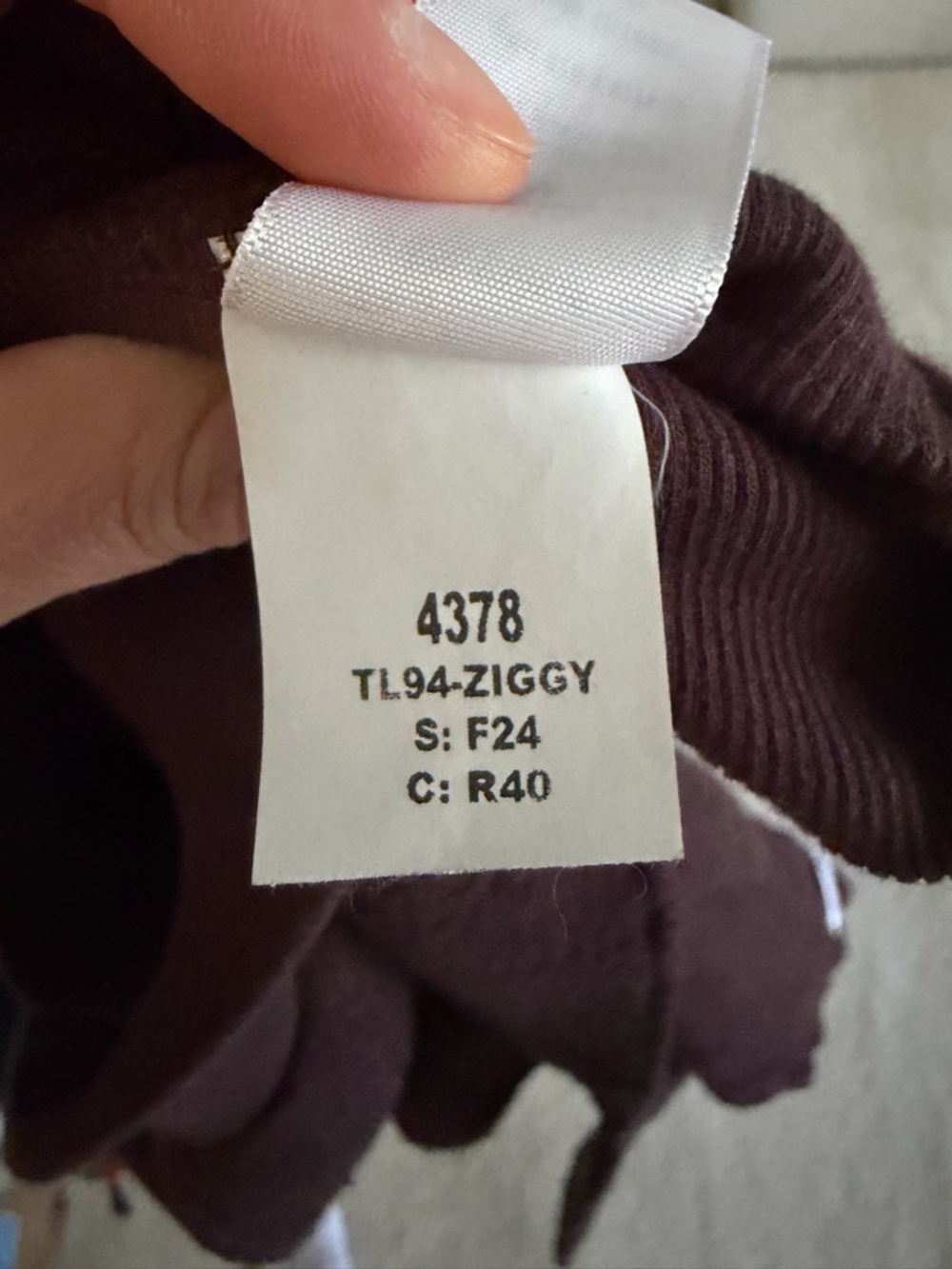 perfectwhitetee Plush Crewneck Sweatshirt in Chocolate Brown Size Medium - Picture 2 of 2